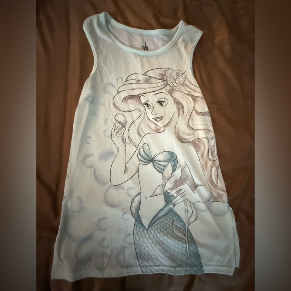 Disney Parks Ariel tank top, Size XS (Runs Big)